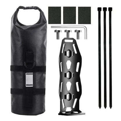 Waterproof Bike Front Fork Bags – 5–7L Pannier Set